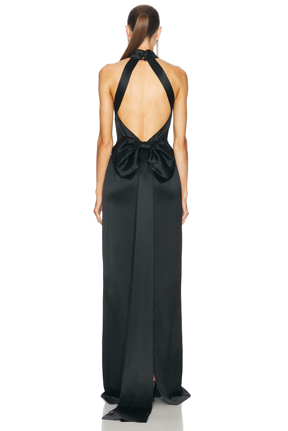 Bristol Bow Evening Dress – SANS FAFF