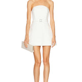 Half Moon Mini Bubble Dress