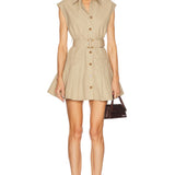 Audley Trench Mini Dress