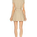 Audley Trench Mini Dress