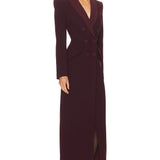 Amberly Evening Blazer Dress