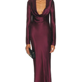 Anna Cowl Evening Dress