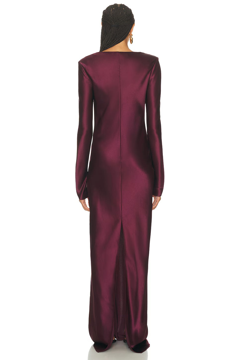 Anna Cowl Evening Dress Black / M Anna Cowl Evening Dress Black / M
