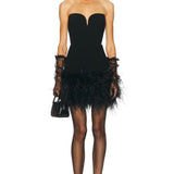 Posey Mini Feather Dress