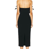 Feather Midi Dress