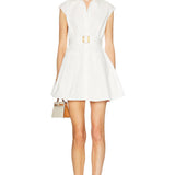 Audley Trench Mini Dress