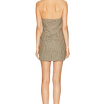 Sans Faff Check Juniper Mini Dress – view 3
