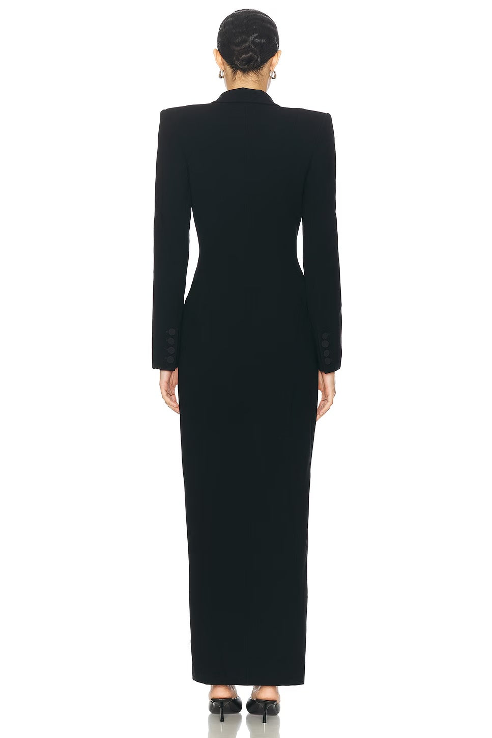 floor length blazer dress Amberly Evening Blazer Dress