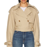 Chiltern Cropped Trench Jacket