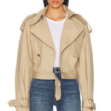 Chiltern Cropped Trench Jacket