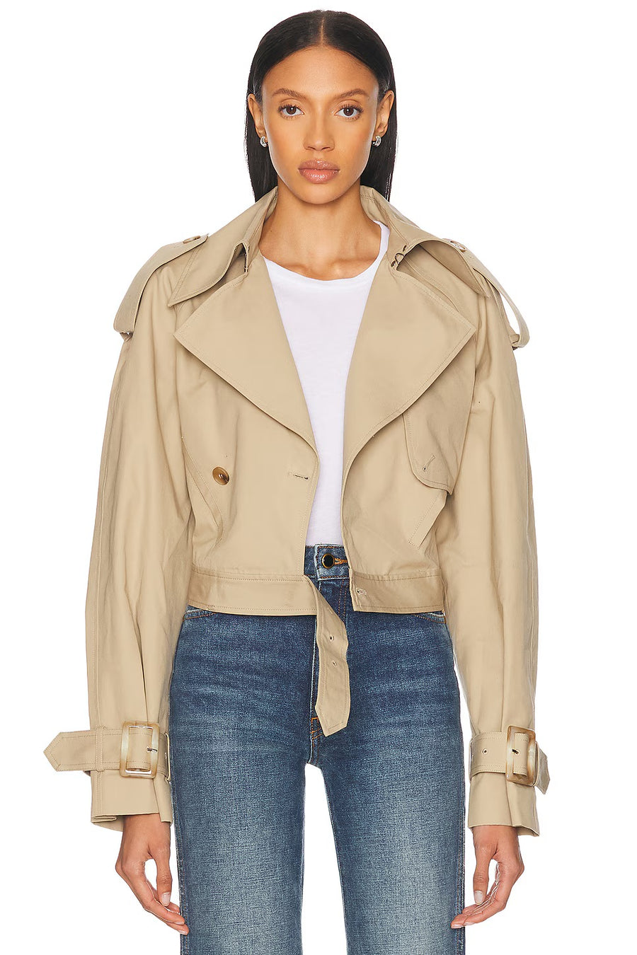 Chiltern Cropped Trench Jacket