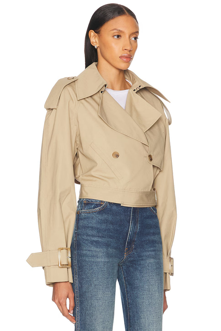 Chiltern Cropped Trench Jacket