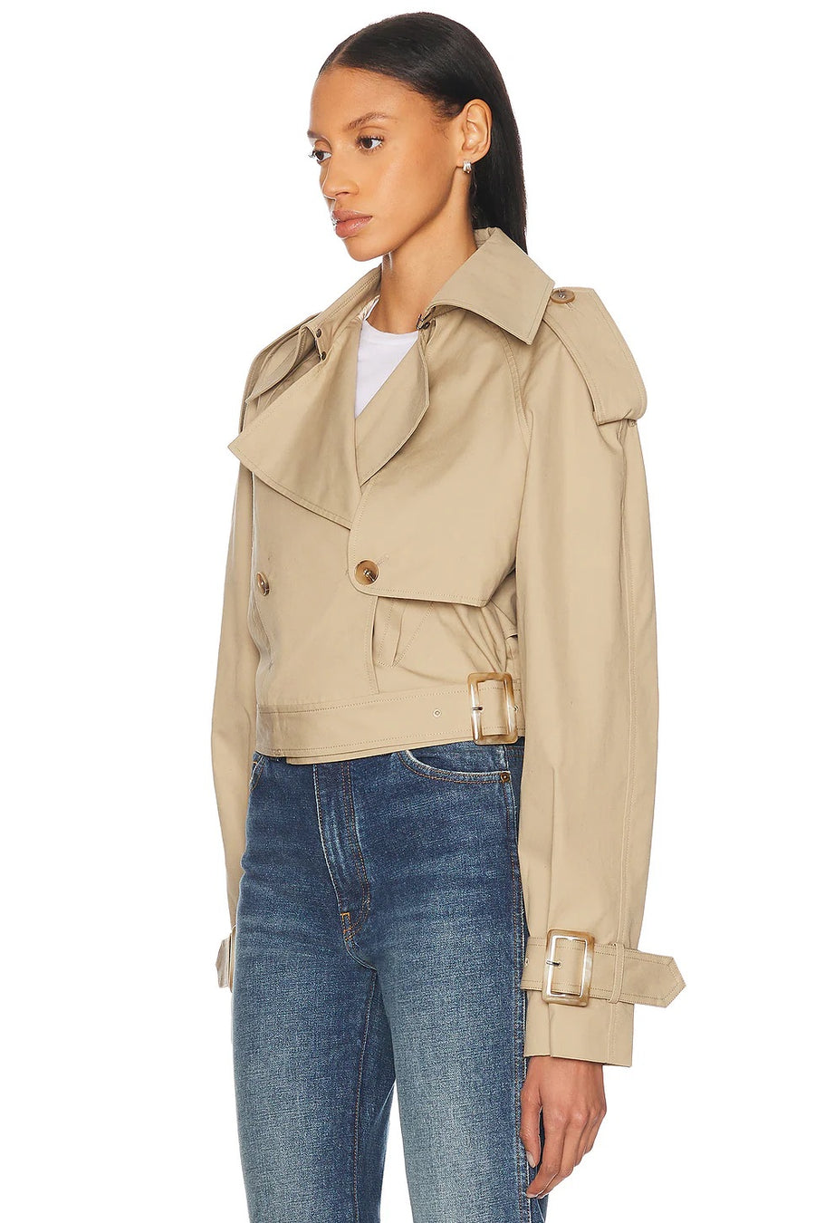 Chiltern Cropped Trench Jacket