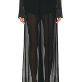 Tuxedo Palazzo Pants