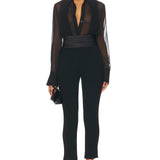 Tuxedo Cigarette Pants