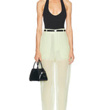 Bamboo Halter Bodysuit