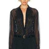 Chelsea Silk Lace Blouse