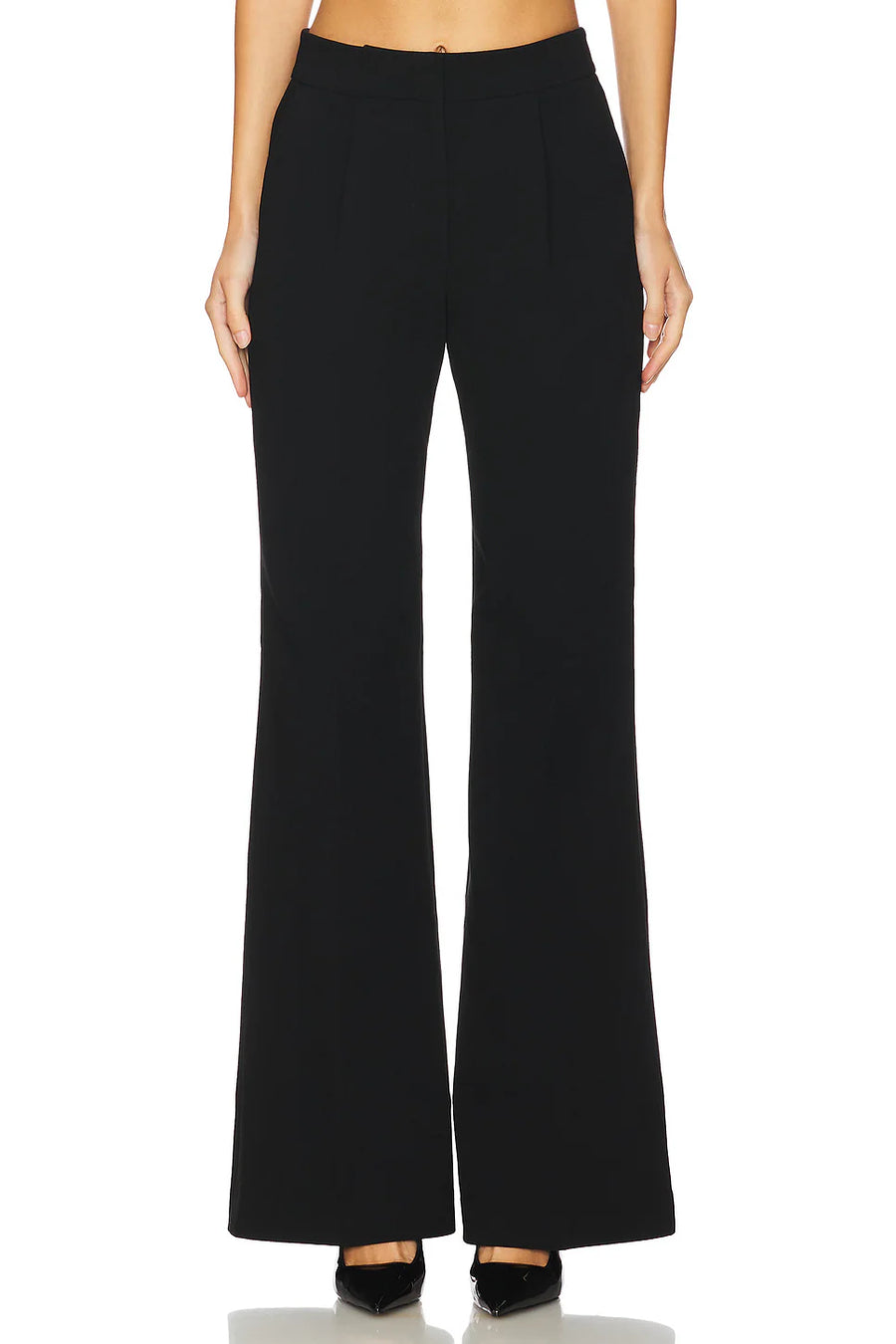 Pin Tuck Palazzo Pants