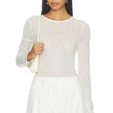 Alpaca Sheerline Top