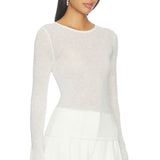 Alpaca Sheerline Top