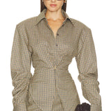 Check Founder's Blouse