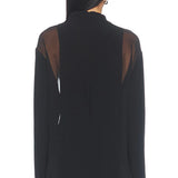 Mockneck Silk Shirt