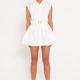 Audley Trench Mini Dress