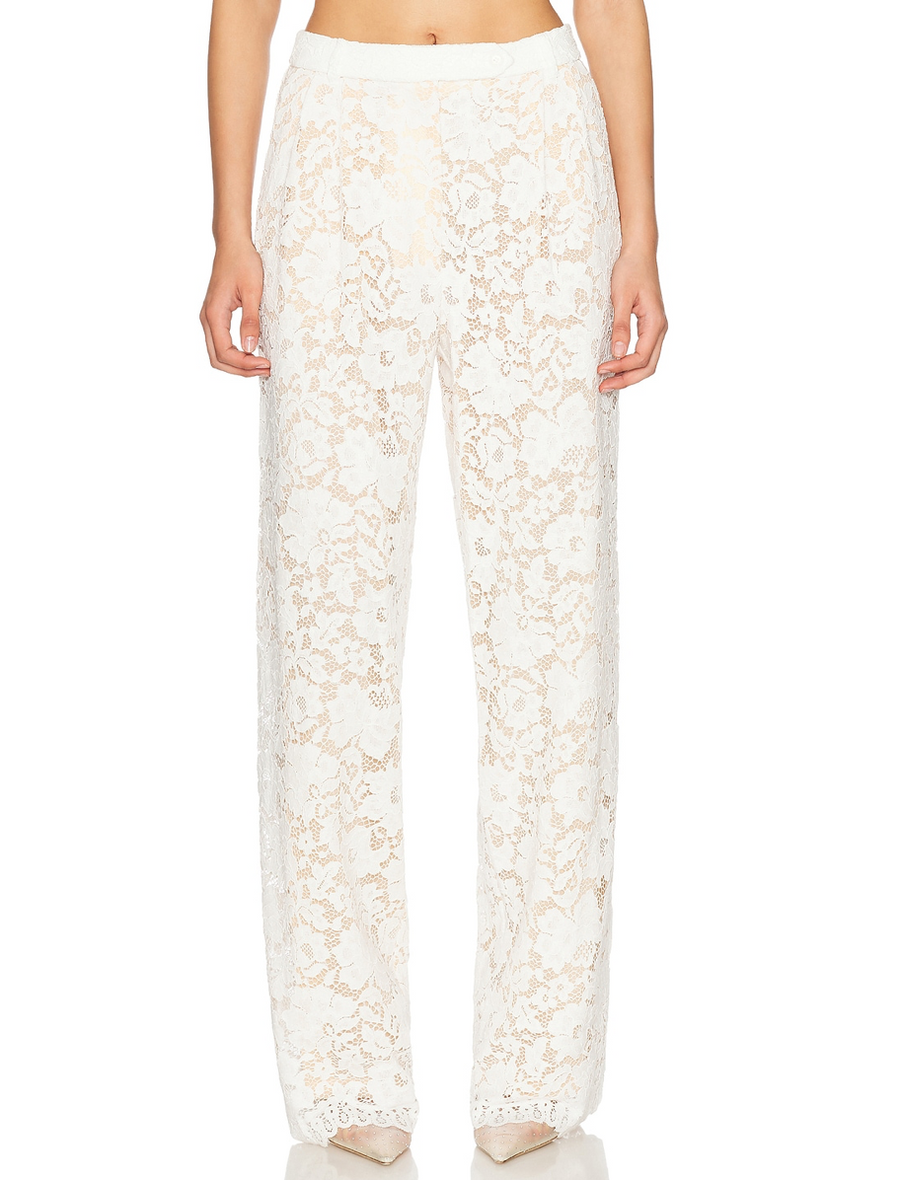 Estelle Lace Pintuck Trousers