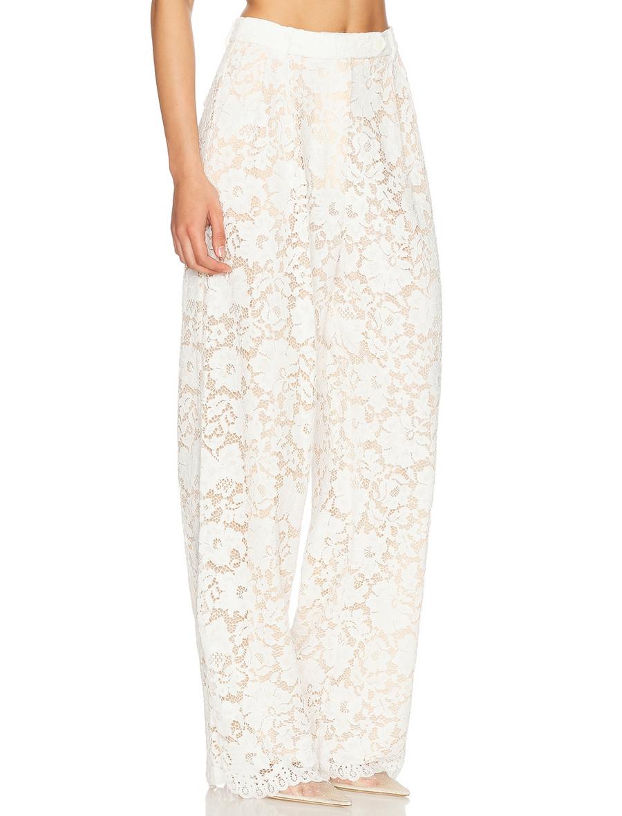 Estelle Lace Pintuck Trousers