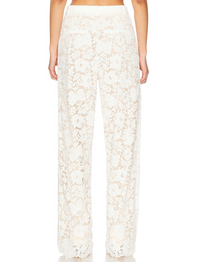 Estelle Lace Pintuck Trousers – SANS FAFF