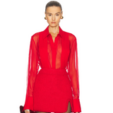 Meghan Panelled Blouse