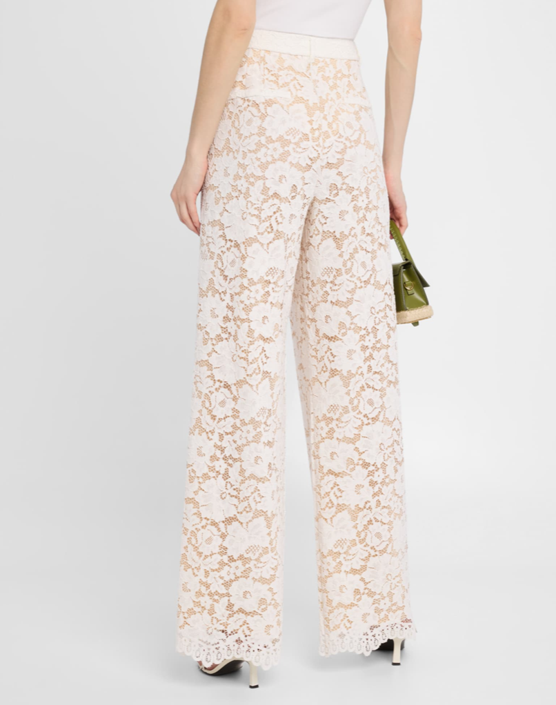 Estelle Lace Pintuck Trousers