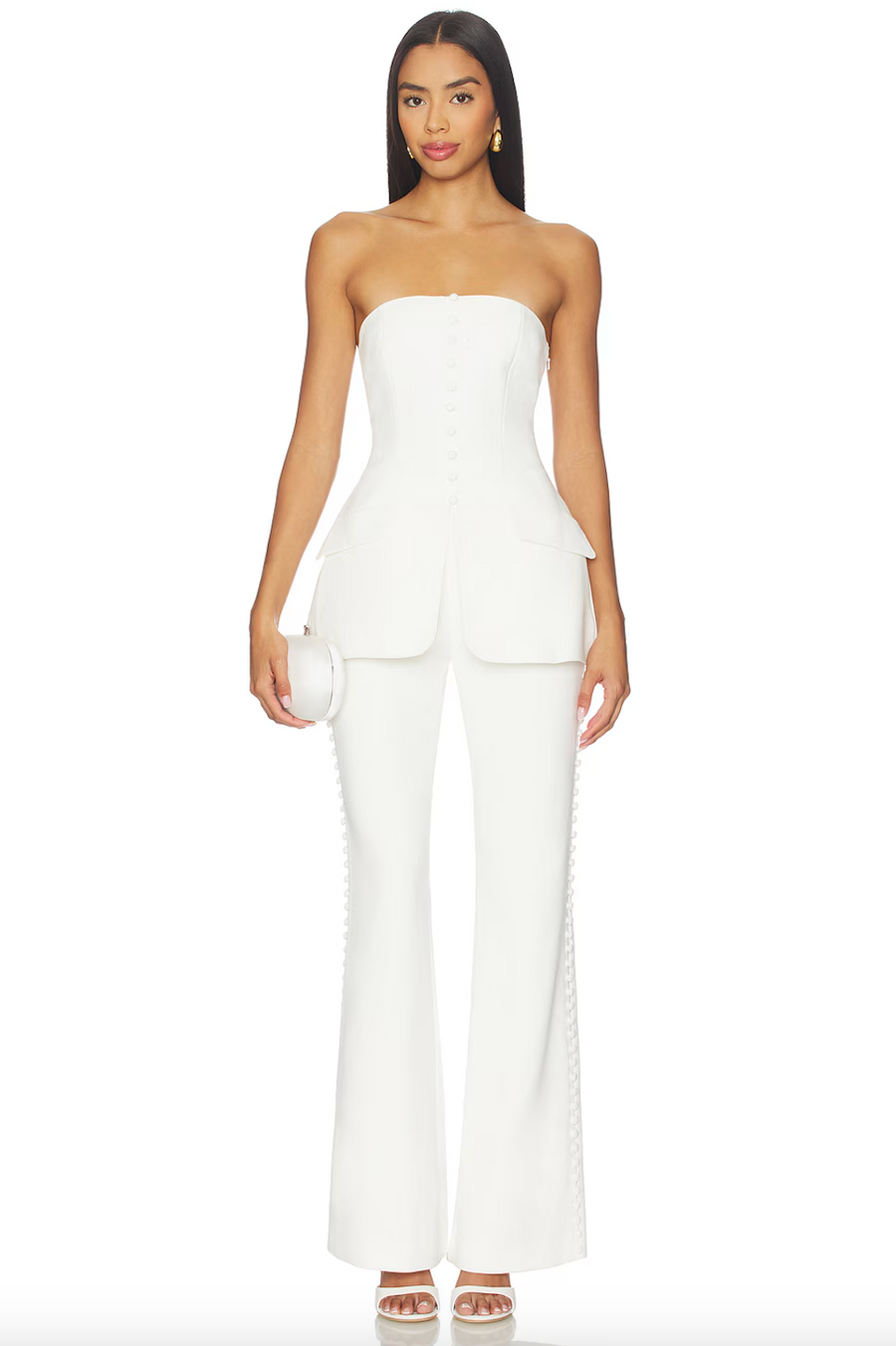 Marais Button Top