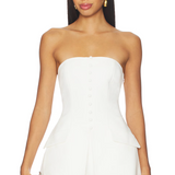 Marais Button Top