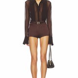 Meghan Panelled Blouse