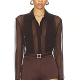 Meghan Panelled Blouse