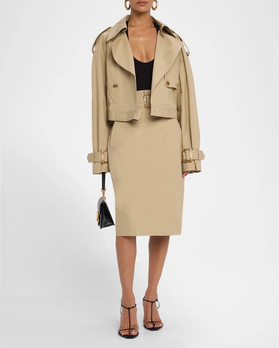 Chiltern Cropped Trench Jacket
