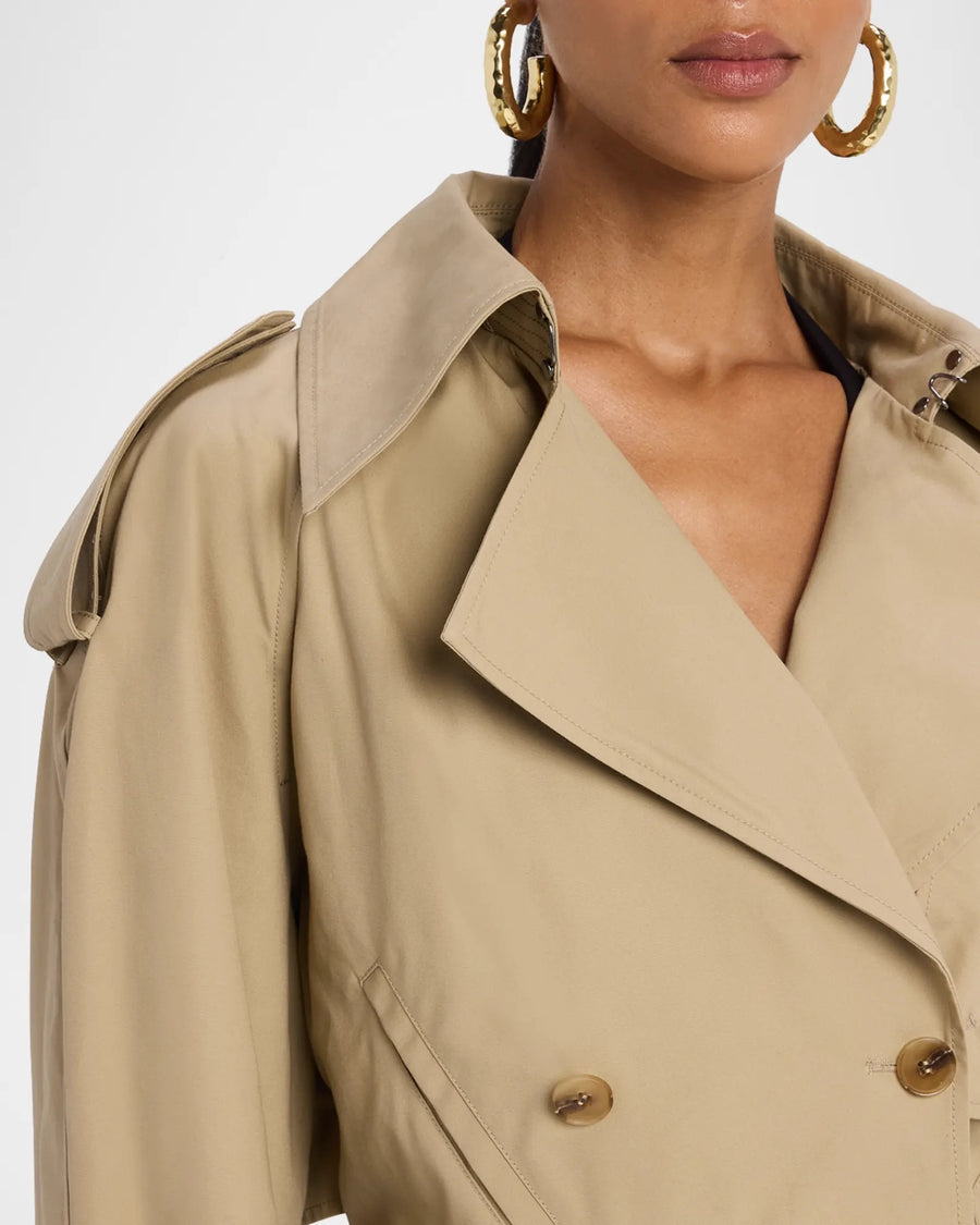 Chiltern Cropped Trench Jacket