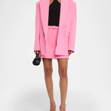 Double Breasted Meurice Blazer in Crepe