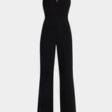 Evening Jumpsuit with Sweetheart Neckline