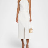Linen Positano Halter Top