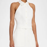 Linen Positano Halter Top