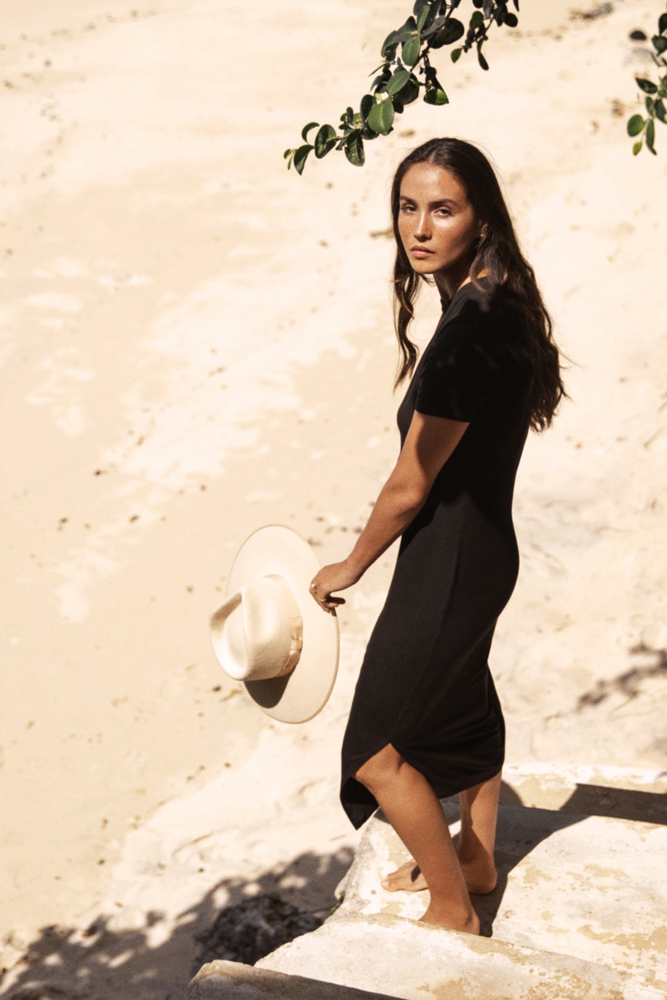 beach t shirt dress PRETTYGARDEN Womens Summer Boho Maxi Dress Casual Sleeveless Square Ne