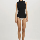 Gracie Sleeveless Turtleneck Top