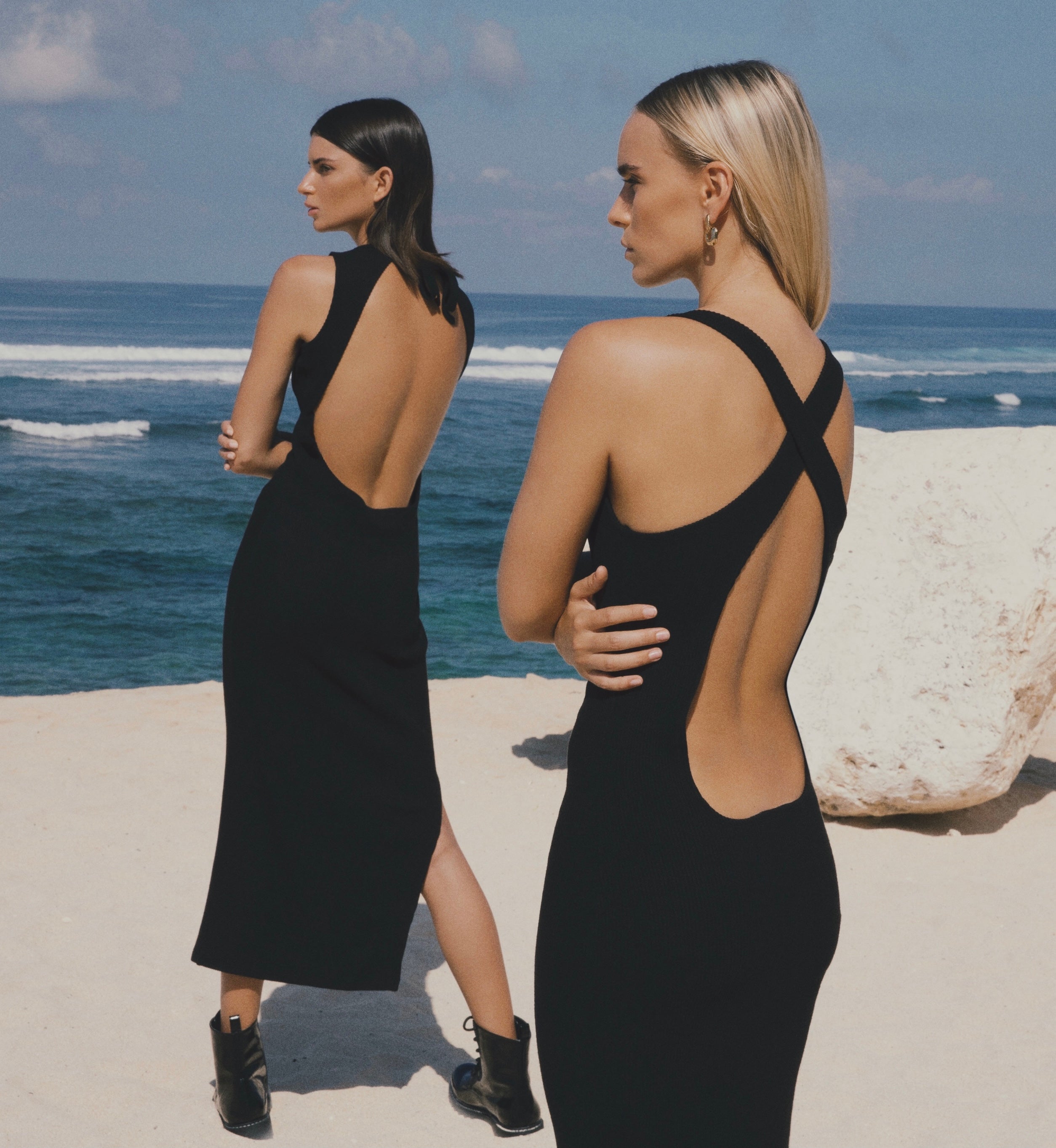 Gibran Cross Back Dress