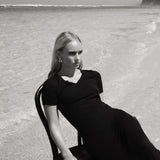 Marie V-Neck T-Shirt Dress