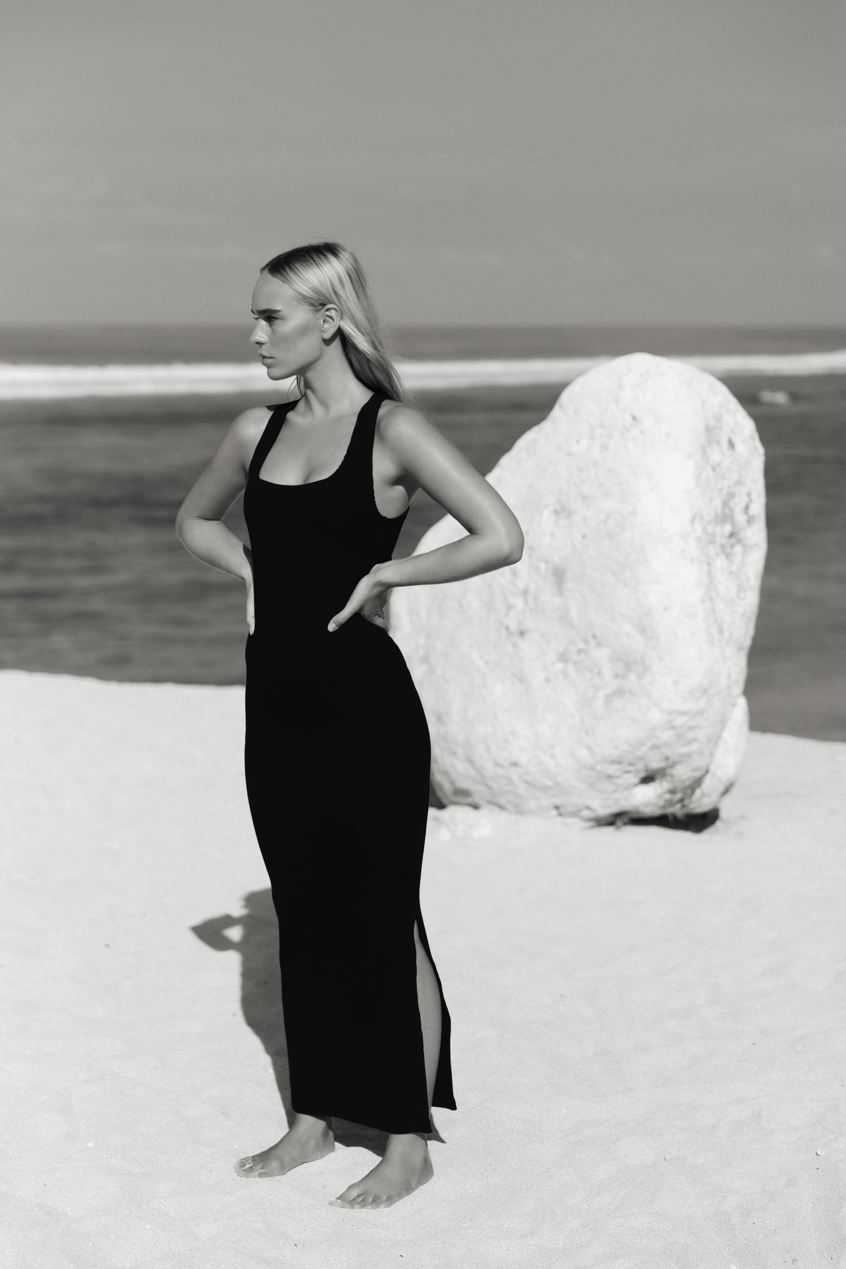 Gibran Cross Back Dress